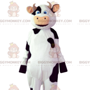 Kostým maskota BIGGYMONKEY™ koketní krávy s krásnými černými skvrnami - Krávy maskoti - BIGGYMONKEY_011651 - BiggyMonkey.com