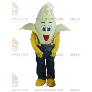 Super lustiges Bananen-BIGGYMONKEY™-Maskottchen-Kostüm mit