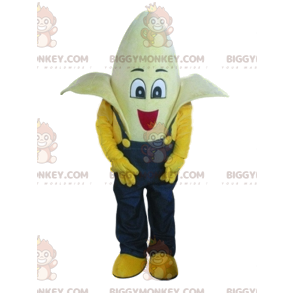 Costume de mascotte BIGGYMONKEY™ de banane super drôle avec sa