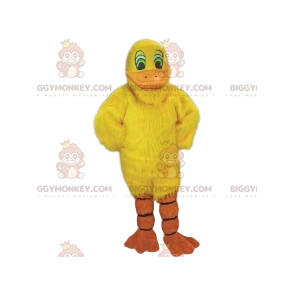 Sødt smilende gul and BIGGYMONKEY™ maskotkostume - Ænder maskot - BIGGYMONKEY_011659 - BiggyMonkey.com