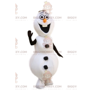 BIGGYMONKEY™ costume mascotte del famoso Olaf di Frozen -