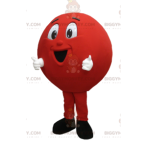 BIGGYMONKEY™ Big Red Ball Bowling Ball Mascot Costume -