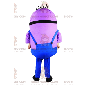 Costume da mascotte BIGGYMONKEY™ Minion viola, personaggio di