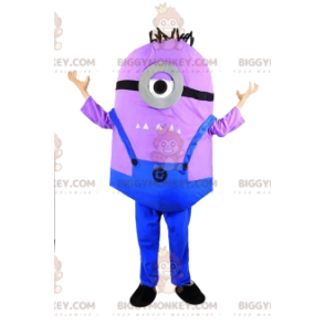 Purple Minion BIGGYMONKEY™ Mascot Costume, Despicable Me