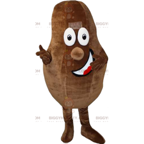 Costume de mascotte BIGGYMONKEY™ de patate dodu marron avec son