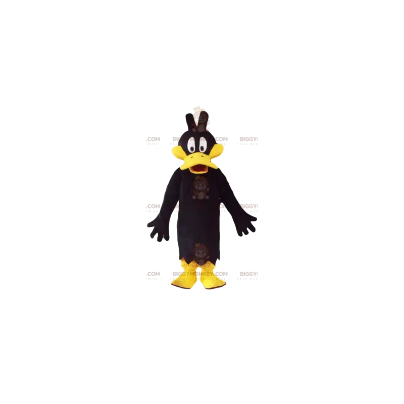 Disfraz de mascota BIGGYMONKEY™ del Pato Lucas del personaje de