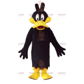 Looney Tunes-personage Daffy Duck BIGGYMONKEY™ mascottekostuum - Mascottes beroemde mensen - BiggyMonkey.com