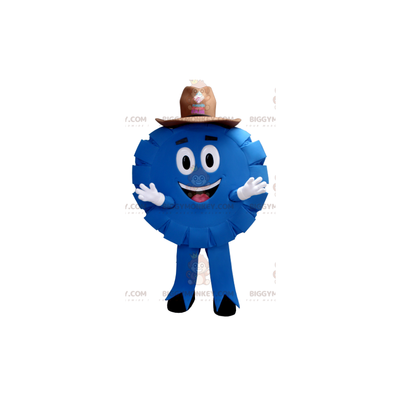 BIGGYMONKEY™ Costume da mascotte da cowboy da sceriffo con BIGGYMONKEY™ Costume da mascotte da cowboy da sceriffo con