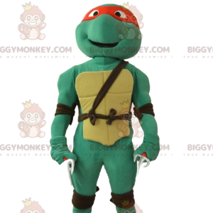 Kostým maskota BIGGYMONKEY™ Rafaela, postava Želvy ninja