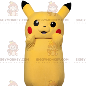 BIGGYMONKEY™ maskotdräkt av Pikachu, Pokémon-karaktären -