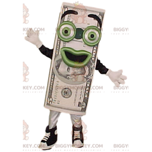 Disfraz de mascota BIGGYMONKEY™ con billete de $5 de Big Smile - Mascotas de objetos - BIGGYMONKEY_011687 - BiggyMonkey.com