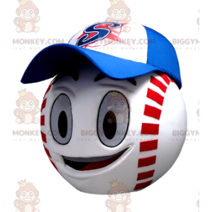 Giant Baseball Head BIGGYMONKEY™ Mascot Costume -