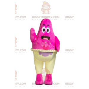 BIGGYMONKEY™ Patrick de roze zeester mascottekostuum van