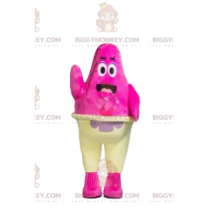 BIGGYMONKEY™ Patrick der rosa Seestern-Maskottchen-Kostüm von