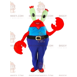 Captain Krabs the Crab BIGGYMONKEY™ maskotdräkt från Svampbob