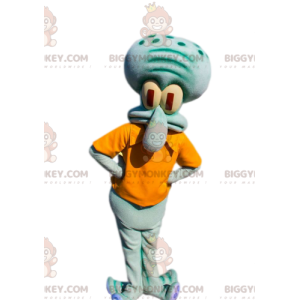 BIGGYMONKEY™ mascot costume of Carlo Tentacule, the octopus