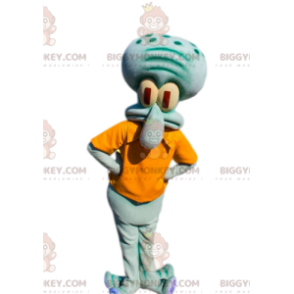 BIGGYMONKEY™ mascot costume of Carlo Tentacule, the octopus