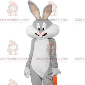 Kostium pluszowy BIGGYMONKEY™ Królika Bugsa, postać z Cartoon