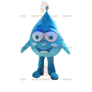 Cute Smiling Little Waterdrop BIGGYMONKEY™ Mascot Costume -