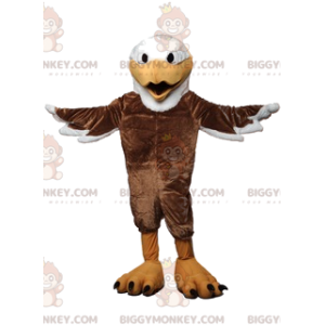  Στολή μασκότ Majestic Eagle BIGGYMONKEY™ με όμορφο καφέ φτέρωμα - Μασκότ πουλιών - BIGGYMONKEY_011736 - BiggyMonkey.com