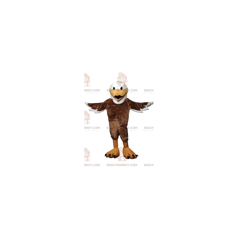 Kostium maskotka Majestic Eagle BIGGYMONKEY™ z pięknym brązowym Kostium maskotka Majestic Eagle BIGGYMONKEY™ z pięknym brązowym