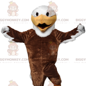  Στολή μασκότ Majestic Eagle BIGGYMONKEY™ με όμορφο καφέ φτέρωμα - Μασκότ πουλιών - BIGGYMONKEY_011736 - BiggyMonkey.com