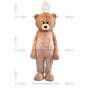 BIGGYMONKEY™ μασκότ στολή μπεζ αρκούδας πολύ χαριτωμένο με την
