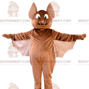 Sød og indtagende brun flagermus BIGGYMONKEY™ maskotkostume -