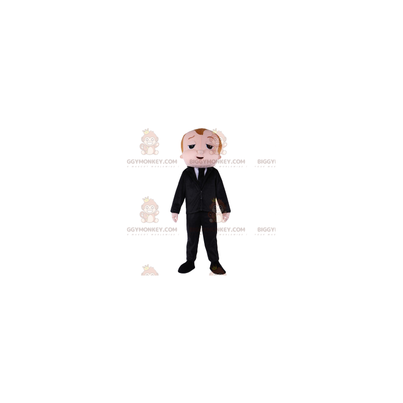 Costume de mascotte BIGGYMONKEY™ d'homme en costume et cravate Costume de mascotte BIGGYMONKEY™ d'homme en costume et cravate