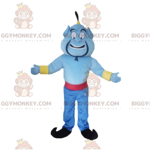 BIGGYMONKEY™ mascot costume of the famous Blue Genie, character
