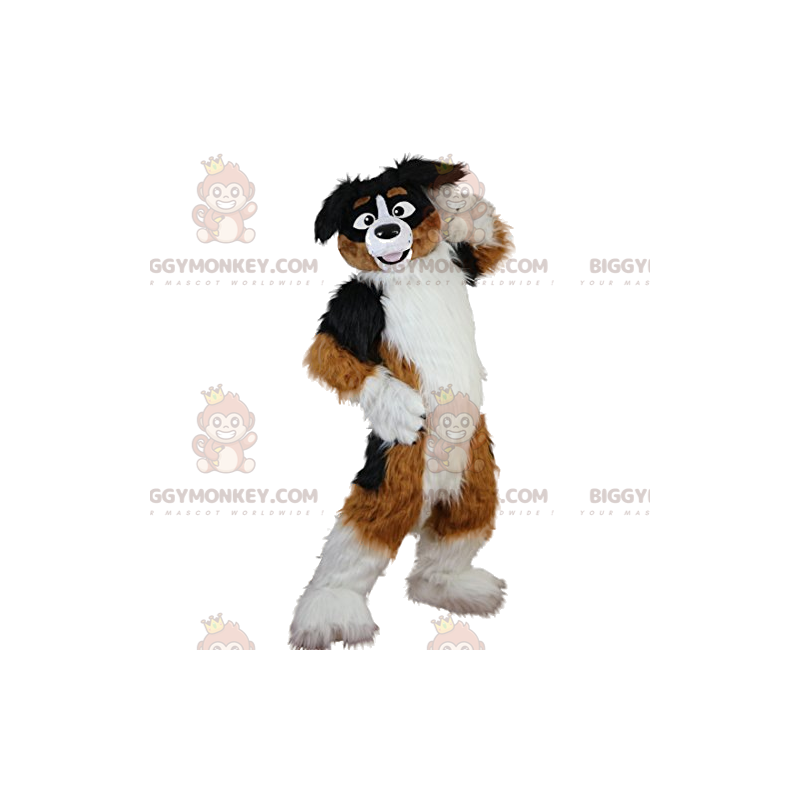 BIGGYMONKEY™ Großes, sehr fröhliches braunes und weißes BIGGYMONKEY™ Großes, sehr fröhliches braunes und weißes
