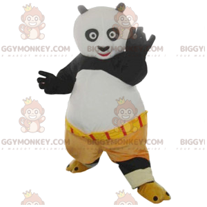 Kostým maskota BIGGYMONKEY™ Po, Kung Fu Panda s béžovými