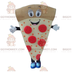 Costume de mascotte BIGGYMONKEY™ de pizza trop marrante, au