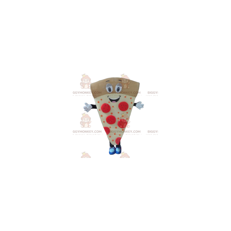Too Funny Chorizo and Cream Pizza BIGGYMONKEY™ Mascot Costume -