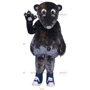 Disfraz de mascota marsupial gris cariñoso BIGGYMONKEY™ -