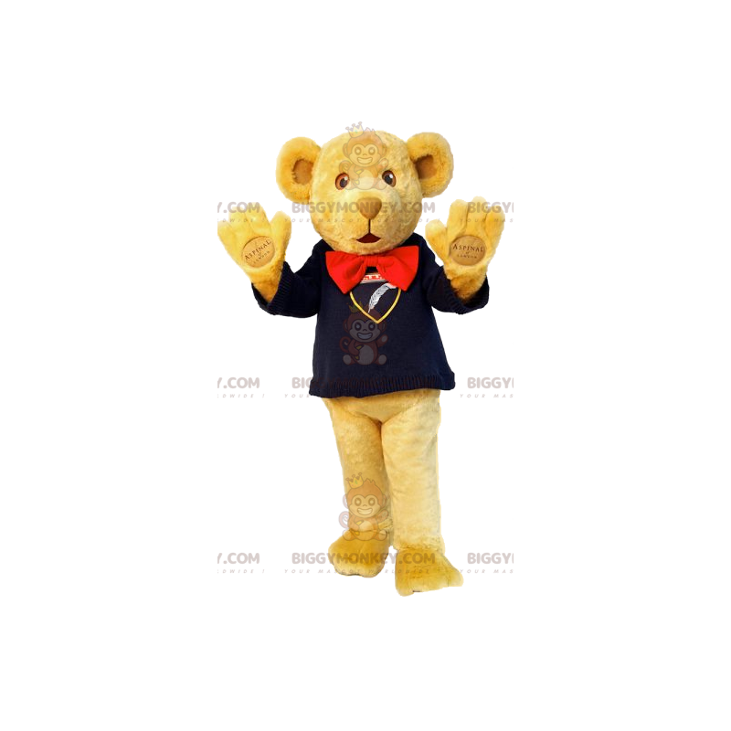 Teddy Bear BIGGYMONKEY™ maskottiasu kauniilla Teddy Bear BIGGYMONKEY™ maskottiasu kauniilla