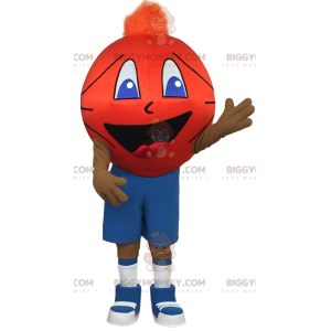 Costume de mascotte BIGGYMONKEY™ de joeur de sport, avec une