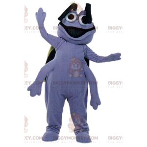 Too Funny Giant Purple Cockroach BIGGYMONKEY™ Mascot Costume -