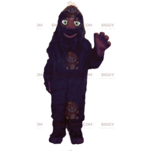  Στολή μασκότ BIGGYMONKEY™ Black Hairy Monster - Μασκότ τέρατα - BIGGYMONKEY_011816 - BiggyMonkey.com