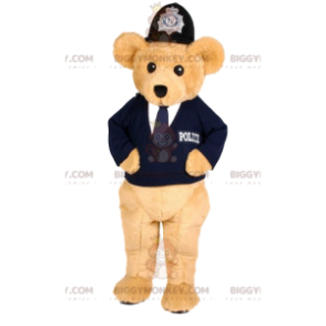 BIGGYMONKEY™ Maskottchenkostüm aus beigem Ouson im