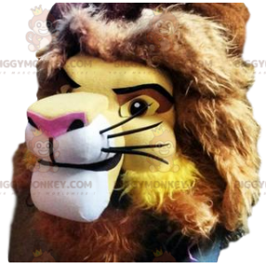 BIGGYMONKEY™ mascot costume of Mufasa, the famous character