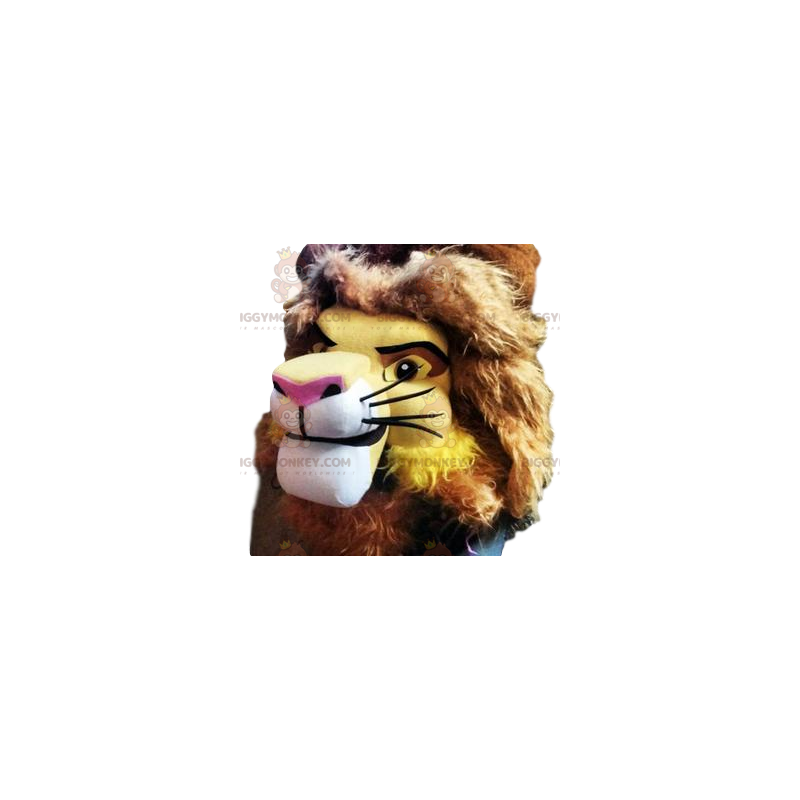 BIGGYMONKEY™ mascot costume of Mufasa, the famous character BIGGYMONKEY™ mascot costume of Mufasa, the famous character