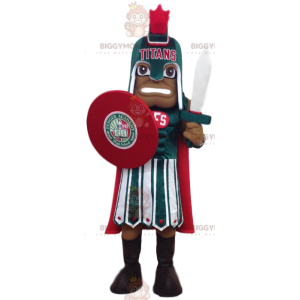 Costume de mascotte BIGGYMONKEY™ de soldat romain en tenue