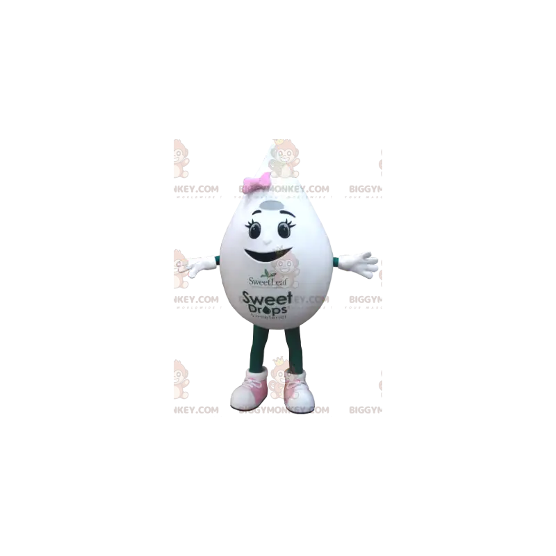 Giant Egg White Blob BIGGYMONKEY™ Mascot Costume - Giant Egg White Blob BIGGYMONKEY™ Mascot Costume -