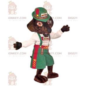 Kostium maskotki lisa BIGGYMONKEY™ w tradycyjnym szwajcarskim stroju - Lisie maskotki - BIGGYMONKEY_011877 - BiggyMonkey.com
