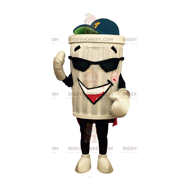 BIGGYMONKEY™ Drink-to-Go Mascot Costume with Sunglasses -