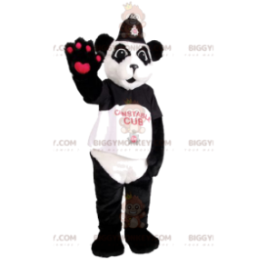BIGGYMONKEY™ Panda Mascot Costume With Kepi - Biggymonkey.com