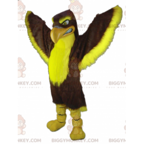 Kostium maskotki sępa orła brązowo-żółtego BIGGYMONKEY™ - Maskotka ptak - BIGGYMONKEY_01379 - BiggyMonkey.com