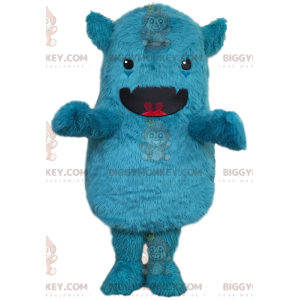 Kostým maskota Little Hairy Fantasy Blue Monster BIGGYMONKEY™ –