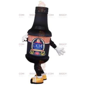  Στολή μασκότ BIGGYMONKEY™ Black Bottle Beer - Μασκότ μπουκαλιών - BIGGYMONKEY_011951 - BiggyMonkey.com